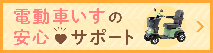 電動車椅子の安心サポート