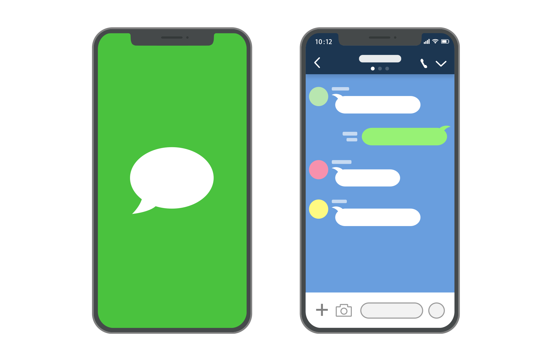 「LINE」で家族とつながる