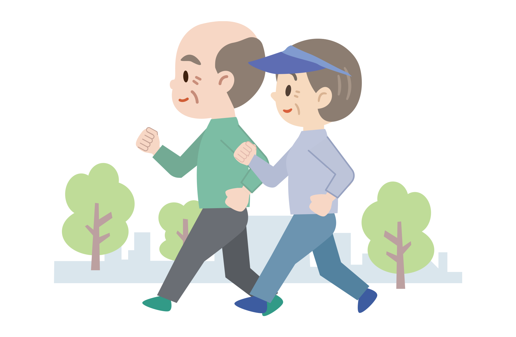 健康を意識した生活を続ける
