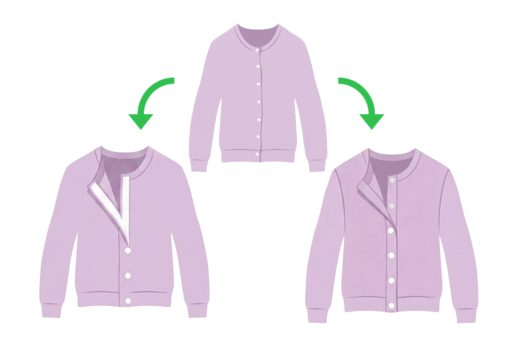 着替えやすい服を選ぶ