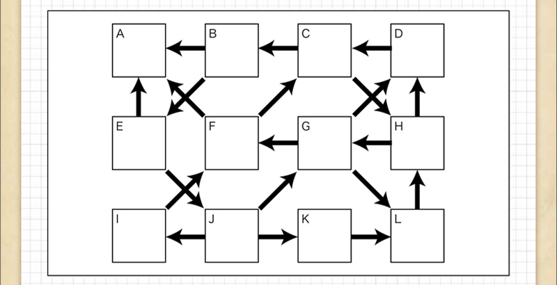 Q55 数字やじるし順パズル 脳のトレーニングにチャレンジ ダスキンヘルスレント