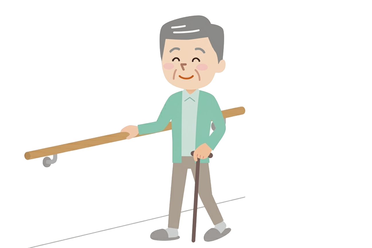「歩けるかどうか」だけでなく、「歩きが暮らしの中で安定しているか」を丁寧に見ていく必要があります。