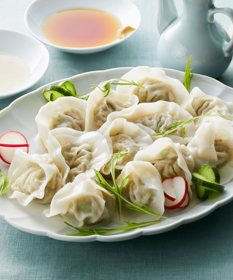 ふんわり食べやすい はんぺん水餃子