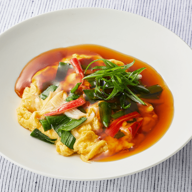 ニラ玉あんかけ		