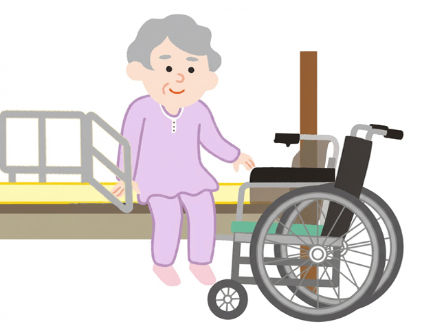 福祉用具の使い方「ベッドから車椅子への乗り移り」｜介護のいろは