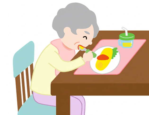 段差が少なく、すべりにくい環境を整えます。