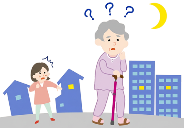 徘徊に悩まれているご家族に