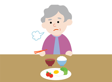 食欲が出ない方