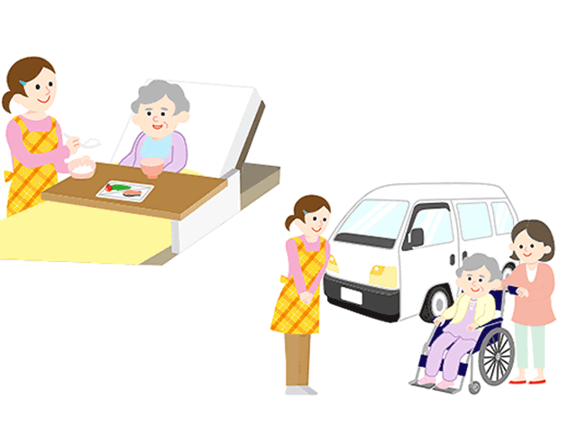 自宅で介護を受ける「居宅サービス」