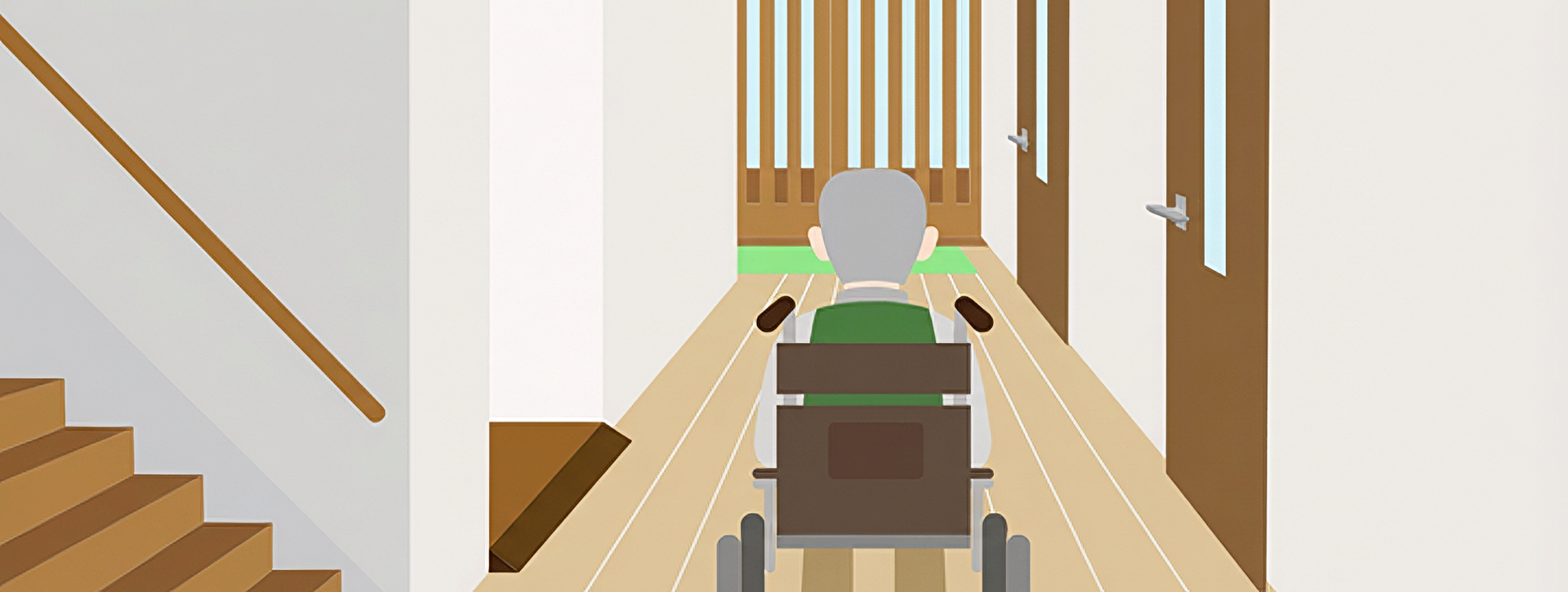 廊下での注意点