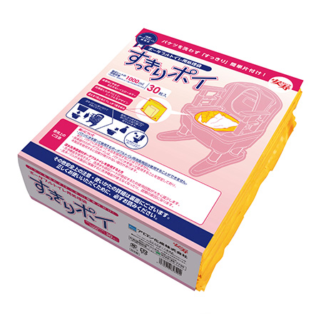 ポータブルトイレ用処理袋 すっきりポイ