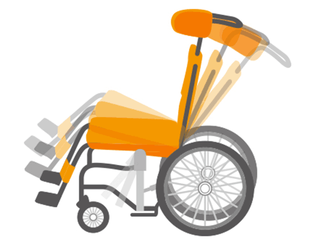 姿勢保持機能型車椅子