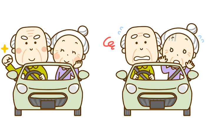 高齢ドライバーの運転の特徴