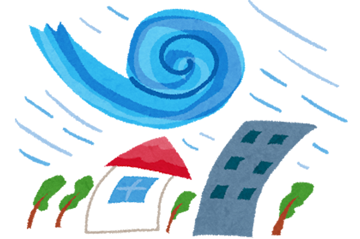台風シーズン到来、風水害に気をつけて！