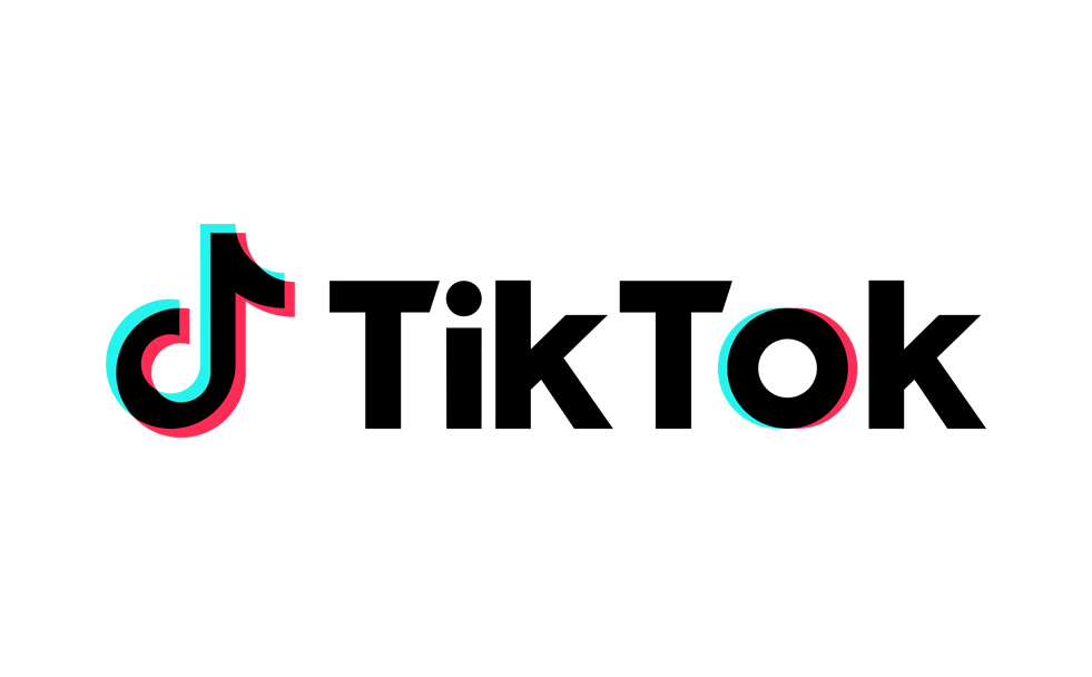 TikTokのロゴのイラスト