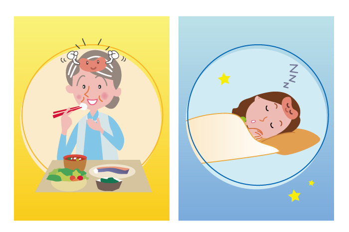 暮らしの中で認知症予防(3) 食事・睡眠の改善