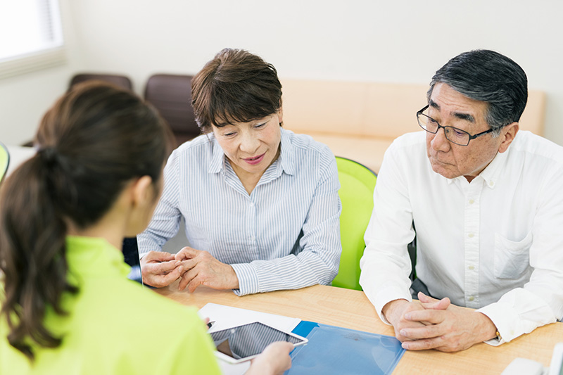 老健の申し込みステップ