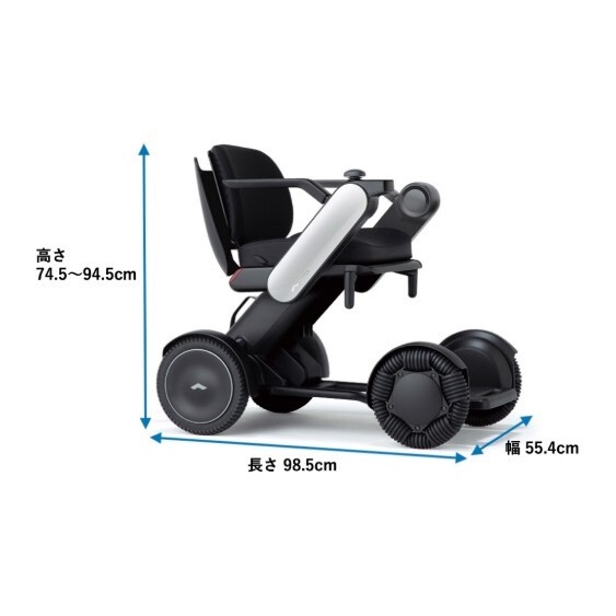 電動車いす WHILL Model CK2スペック画像