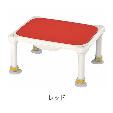 軽量浴槽台 “あしぴた”ソフトタイプ標準タイプレッド
